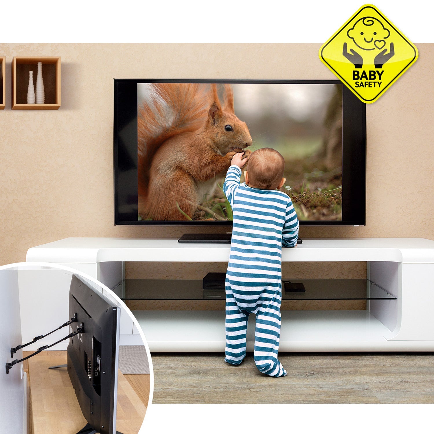 4 verpakkingen kantelbeveiligingskast, multifunctionele 4 verpakkingen kantelbeveiligingskast, multifunctionele