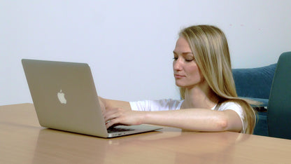 Tatkraft VANESSA - Laptoptafel, in hoogte verstelbaar, met muisplank, staand bureau met wieltjes, in hoogte verstelbaar sta-bureau, zwart